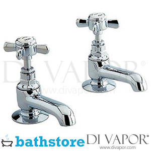 Bathstore Bensham Chrome Cross Head Cloakroom Basin Taps Spare Parts - B DV 133