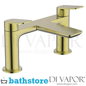 Bathstore Aero Brushed Brass Deck Mounted Bath Filler Tap Spare Parts - B DV 135