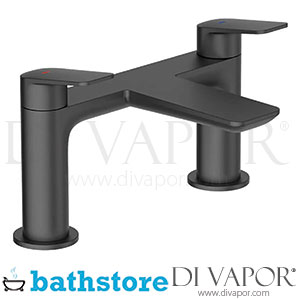 Bathstore Aero Matt Black Floorstanding Bath Filler Tap Spare Parts - B DV 158