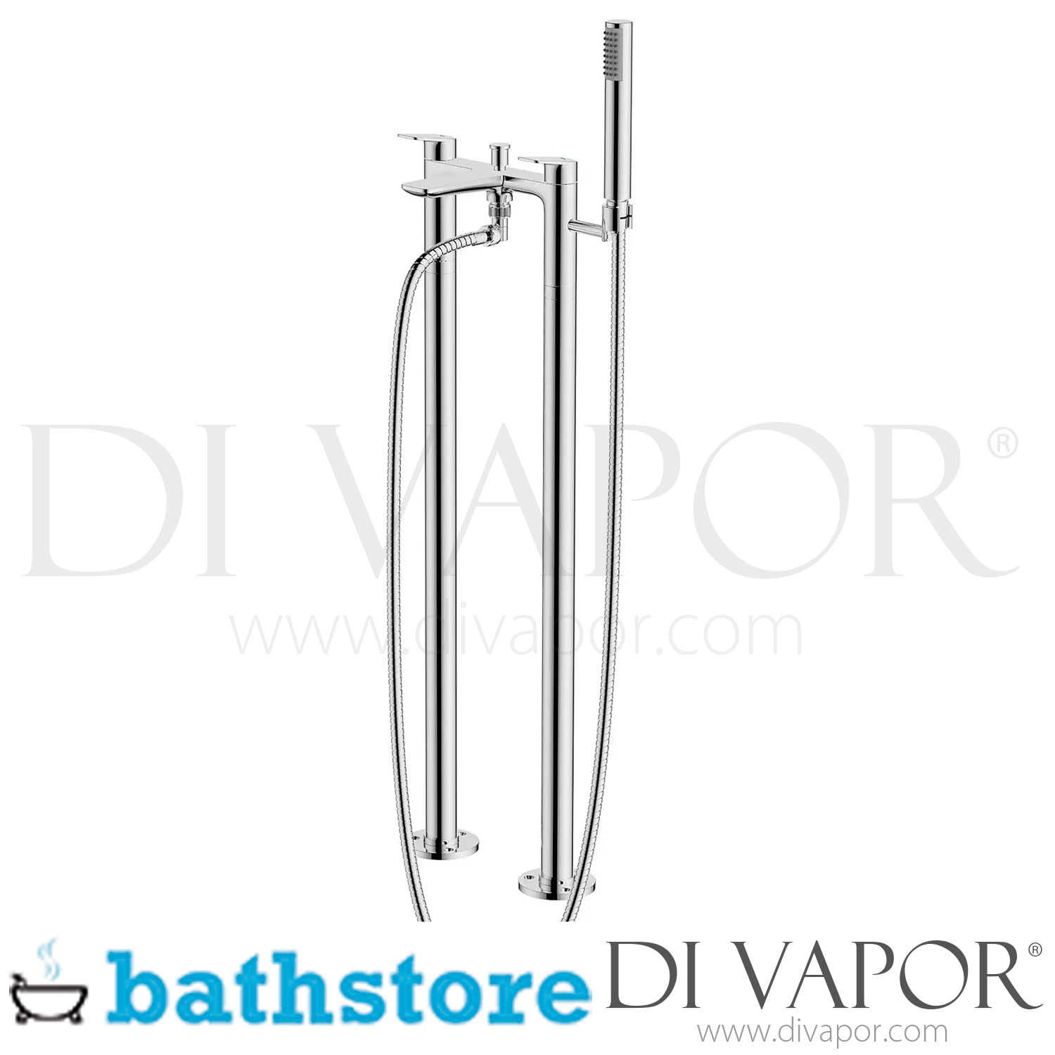 Bathstore Aero Chrome Floorstanding Bath Shower Mixer Tap Spare Parts B DV 163