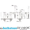 Bathstore B-DV-170 Diagram