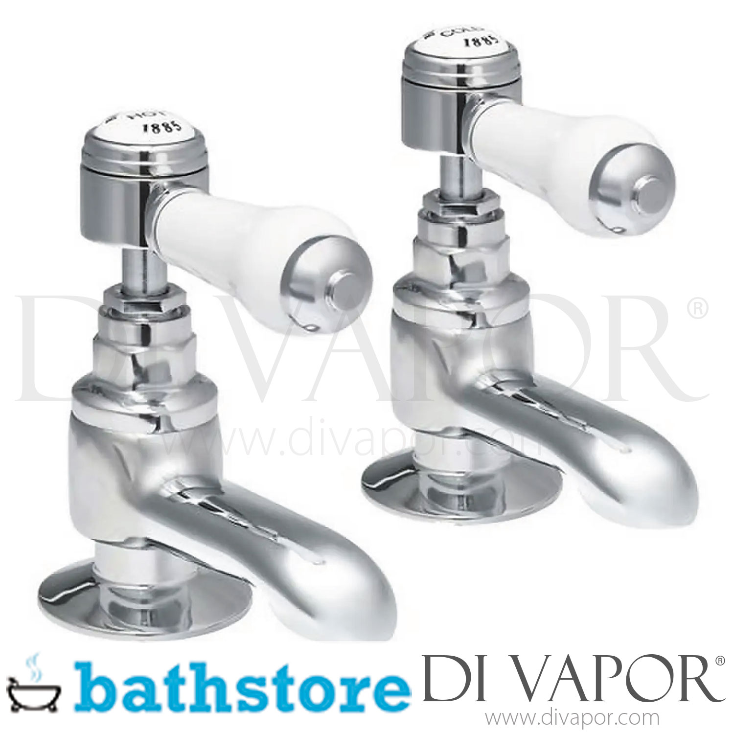 Bathstore Bensham Chrome Lever Head Cloakroom Basin Taps Spare Parts