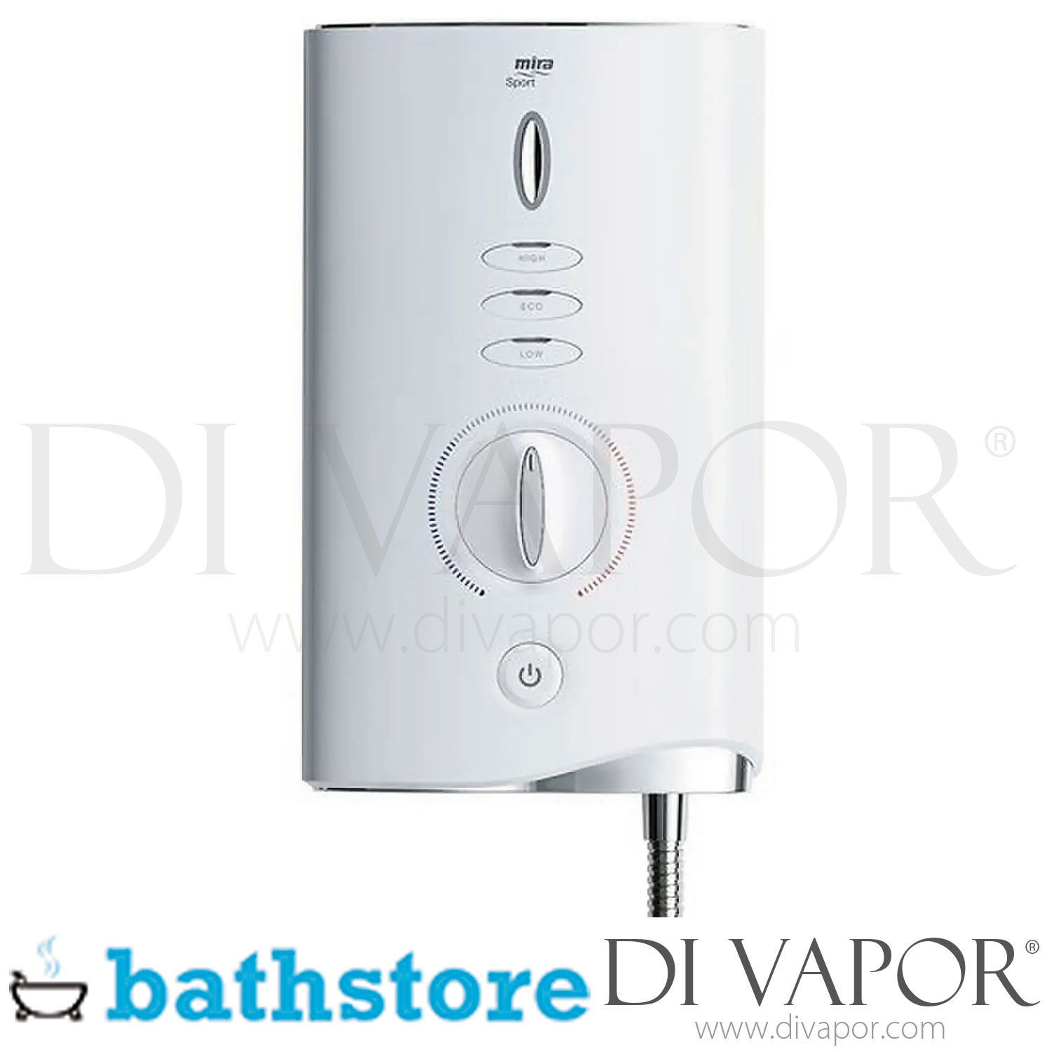 Bathstore Mira Sport Max Electric Shower with Airboost 10.8kW Spare