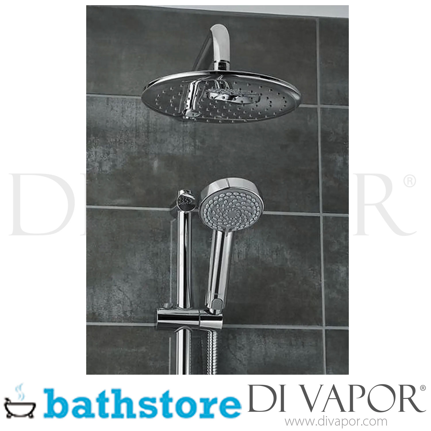 Bathstore Aqualisa Quartz Touch Concealed Digital Shower & Wall Head