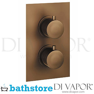 Bathstore Etta Round 1 Outlet Bronze Thermostatic Shower Valve Spare Parts - B DV 227