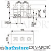 Bathstore B-DV-232 Diagram