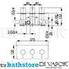 Bathstore B-DV-240 Diagram