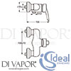 Ideal Standard B0051AA Shower Spare Diagram