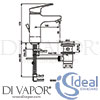 Ideal Standard B0082AA Spare Parts Diagram