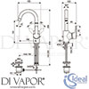Ideal Standard B0112AA Mixer Spare Diagram