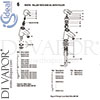 Ideal Standard B0167AA Mixer Spare Tech Diagram