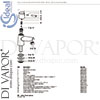 Ideal Standard B0168AA Spare Tech Diagram
