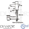 Ideal Standard B0170AA Mixer Spare Diagram