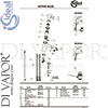 Ideal Standard B0246AA Mixer Spare Tech Diagram