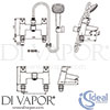 Ideal Standard B0248AA Mixer Spare Diagram