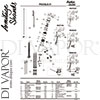 Armitage Shanks B0270AA Mixer Spare Tech Diagram