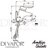Armitage Shanks B0271AA Mixer Spare Diagram