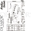 Armitage Shanks B0271AA Mixer Spare Tech Diagram