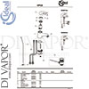 Ideal Standard B0292AA Mixer Spare Tech Diagram
