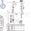 Ideal Standard B0291AA Mixer Spare Tech Diagram