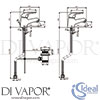Ideal Standard B0291AA Mixer Spare Diagram