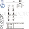 Ideal Standard B0349AA Spare Tech Diagram
