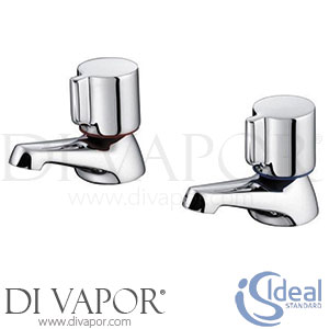 Ideal Standard B0350AA Alto Chrome Rim Mounted Bath Pillar Taps Spare Parts