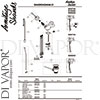 Armitage Shanks B0357AA Spare Tech Diagram