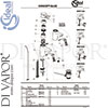Ideal Standard B0671AA Mixer Spare Tech Diagram