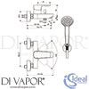 Ideal Standard B0719AA Mixer Spare Diagram