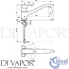 Ideal Standard B0722AA Mixer Spare Diagram