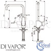 Ideal Standard B0725AA Mixer Spare Diagram