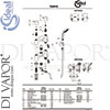 Ideal Standard B0730AA Spare Tech Diagram