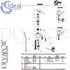 Ideal Standard B0764AA Tech Diagram
