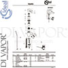 Ideal Standard B0765A Mixer Spare Tech Diagram
