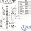 Ideal Standard Ceraplan III Kitchen Mixer Window Solution Tap Spares