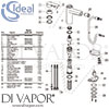 Ideal Standard Ceraplan III One Hole Kitchen Mixer Spares
