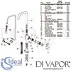 Ideal Standard Ceraplan III Kitchen Mixer ND Spares