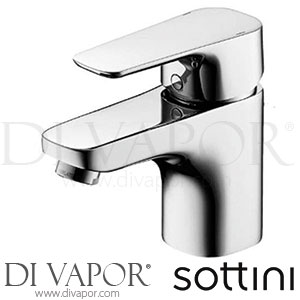 Sottini Tesino Single Lever Basin Mixer No Waste Tap Spare Parts B1049AA GEN1