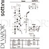 Sottini B1053AA Spare Tech Diagram