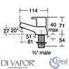 Ideal Standard B1147AA Spare Diagram