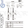 Ideal Standard B1147AA Spare Tech Diagram