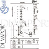Ideal Standard B1149AA Mixer Spare Tech Diagram