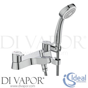 Ideal Standard B1152AA Calista 2 Hole Bath Shower Mixer with Kit Spare Parts