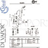 Ideal Standard B1152AA Mixer Spare Tech Diagram
