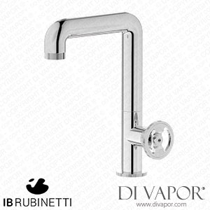 IB Rubinetti B1202CC Bold Tall Monohole Washbasin Mixer Complete with Drain Spare Parts
