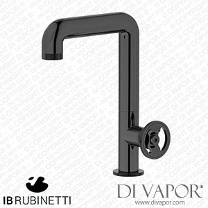 IB Rubinetti B1202CF Bold Tall Monohole Washbasin Mixer Complete with Drain Spare Parts
