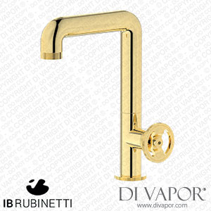 IB Rubinetti B1202II Bold Tall Monohole Washbasin Mixer Complete with Drain Spare Parts