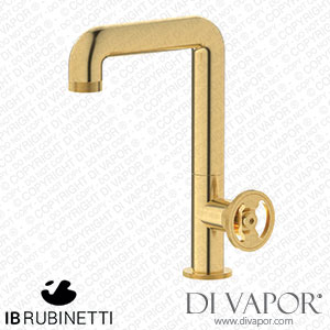IB Rubinetti B1202OS Bold Tall Monohole Washbasin Mixer Complete with Drain Spare Parts