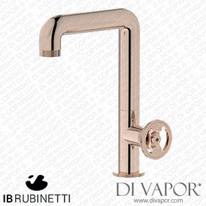 IB Rubinetti B1202RS Bold Tall Monohole Washbasin Mixer Complete with Drain Spare Parts